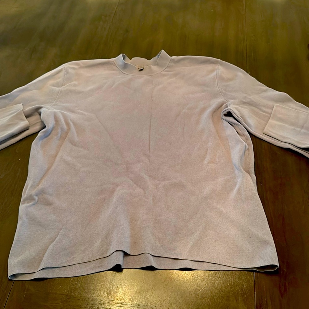 Cos mock collar sweater